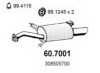 VOLVO 30865614 End Silencer